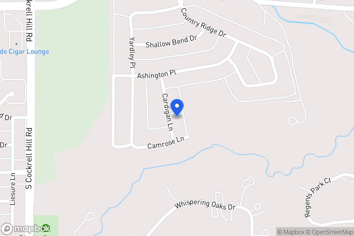 Map of 1304 Cardigan Ln