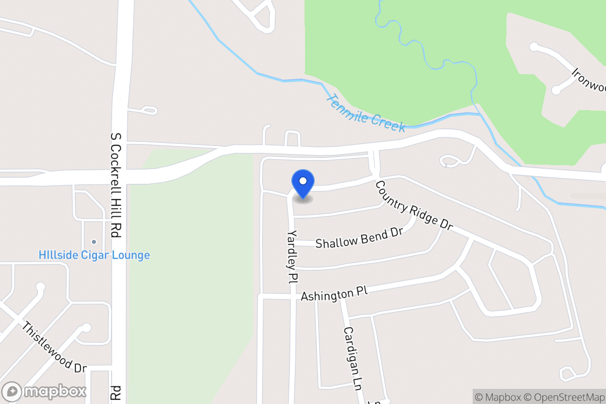 Map of 1424 Yardley Pl