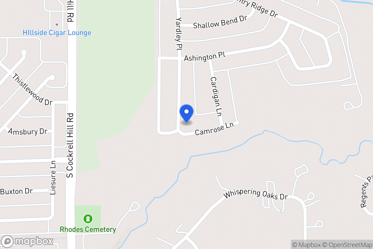 Map of 1135 Camrose Ln