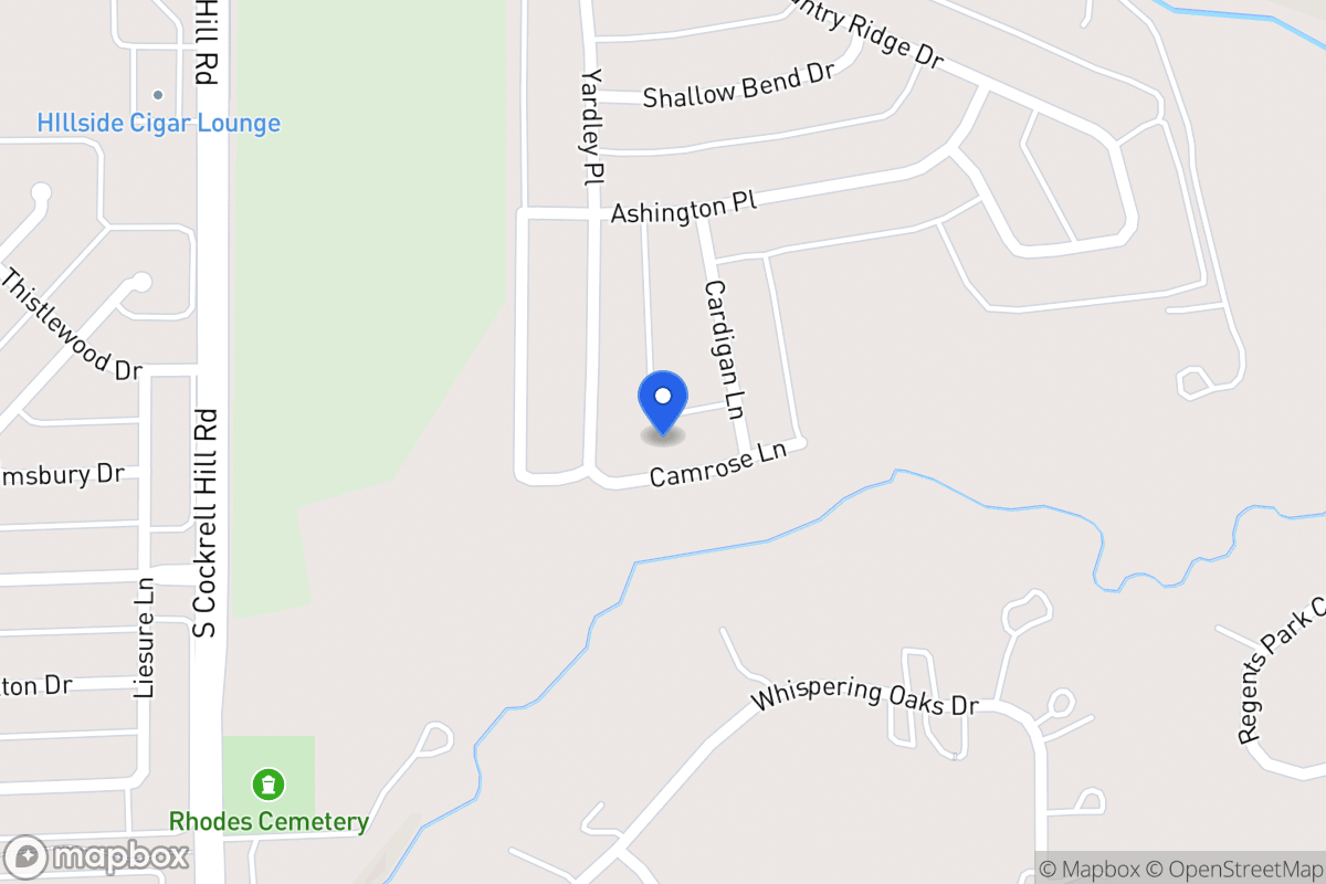 Map of 1131 Camrose Ln