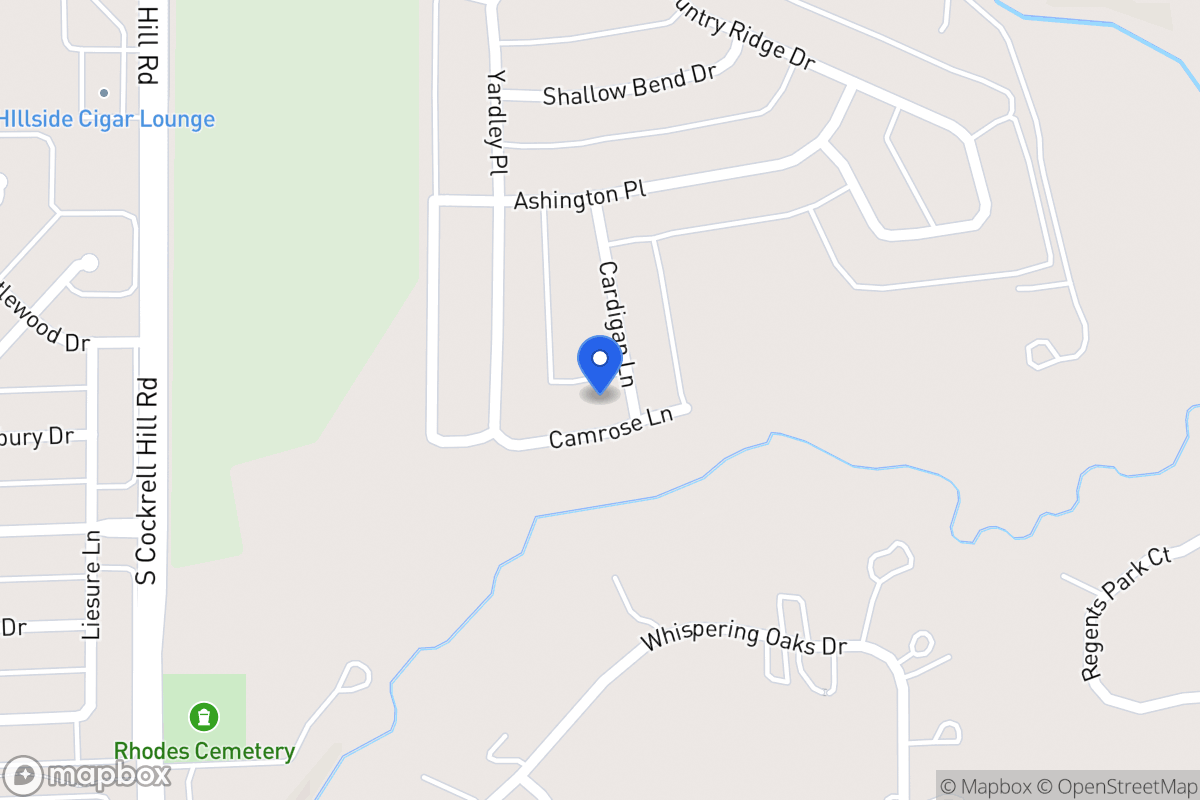 Map of 1127 Camrose Ln