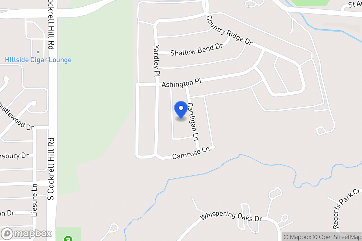 Map of 1309 Cardigan Ln