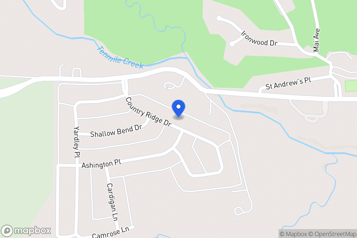 Map of 1428 Country Ridge Dr