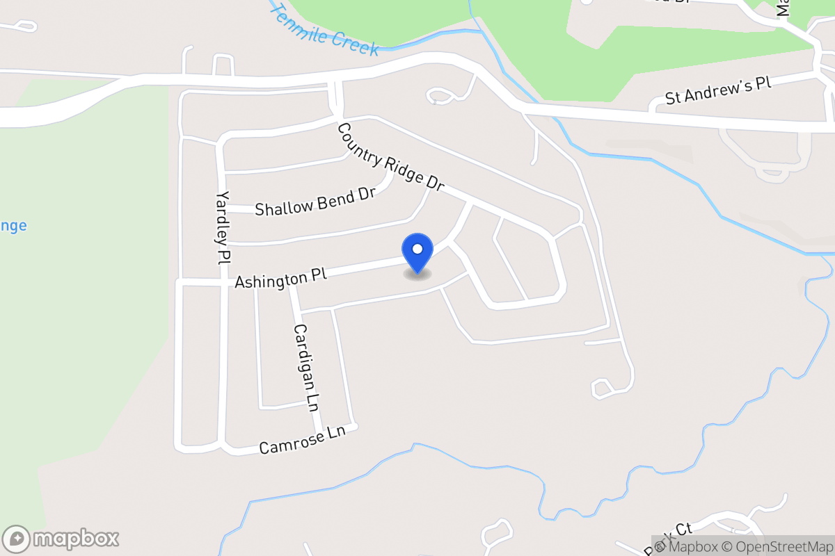 Map of 1108 Ashington Pl
