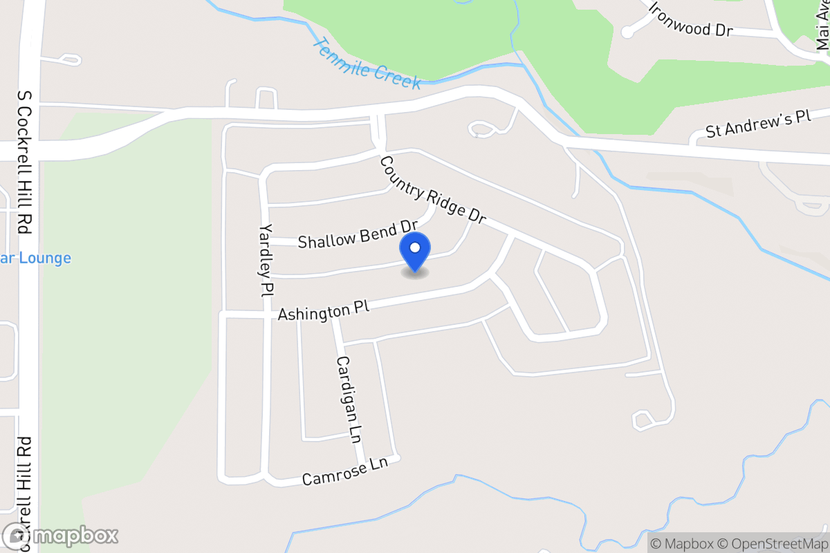 Map of 1113 Ashington Pl