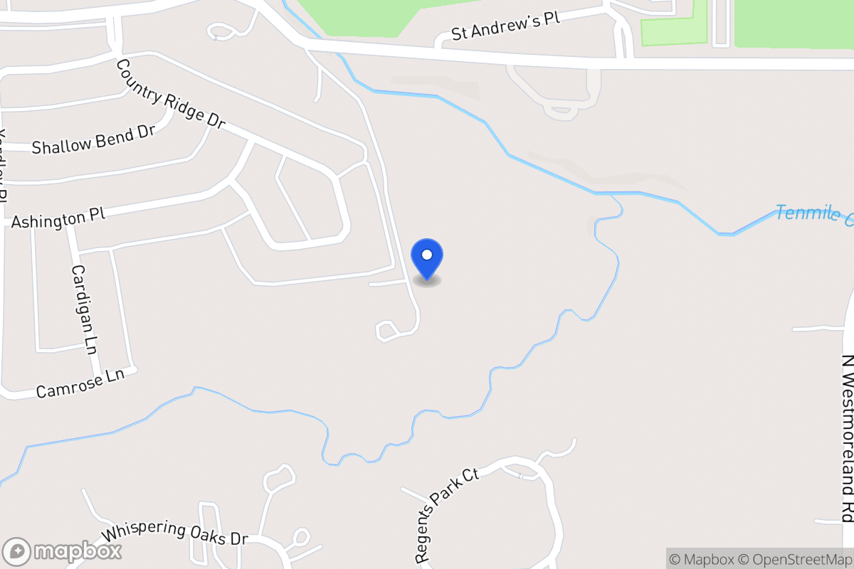 Map of 1000 W Wintergreen Rd