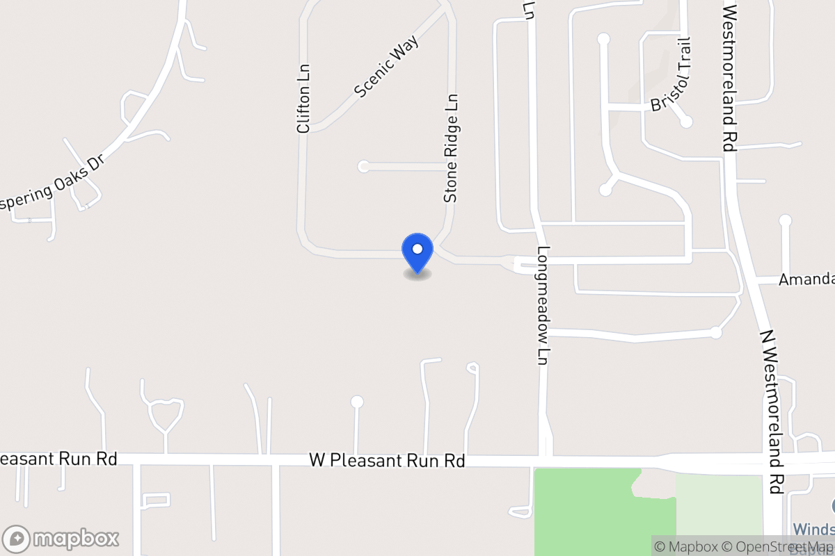 Map of 916 Wood Hollow Wy