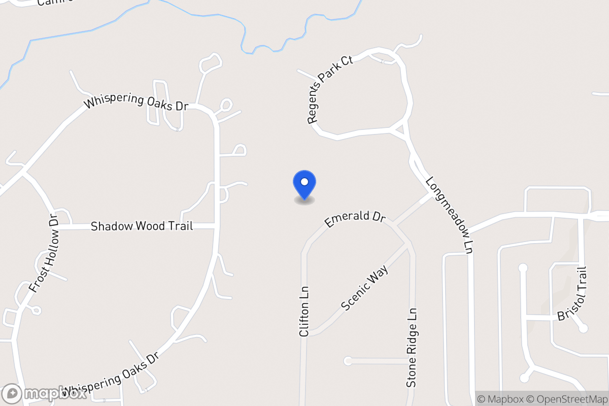Map of 927 Emerald Dr
