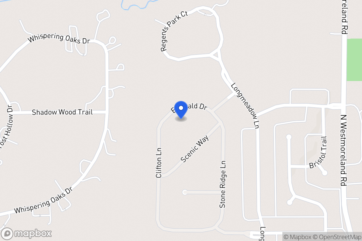 Map of 928 Emerald Dr