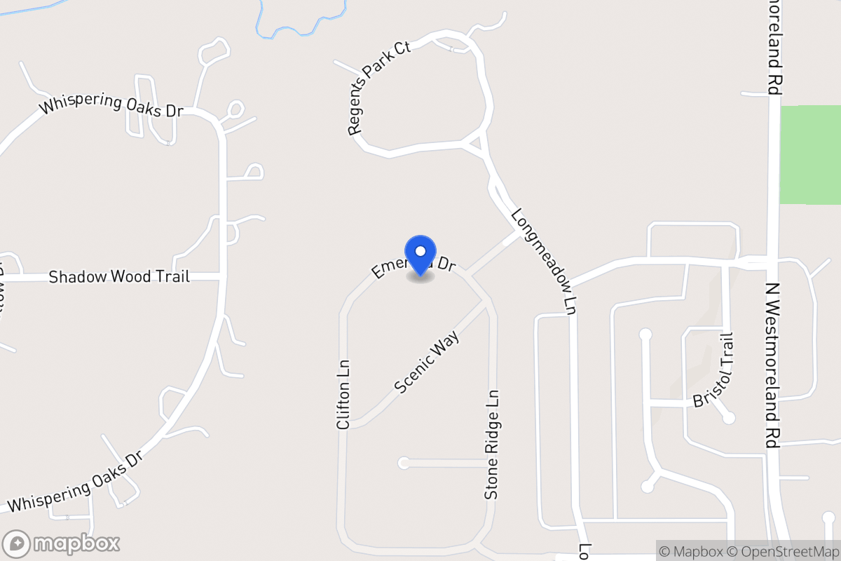 Map of 924  Emerald Dr   ,Desoto, Tx 75115, Desoto