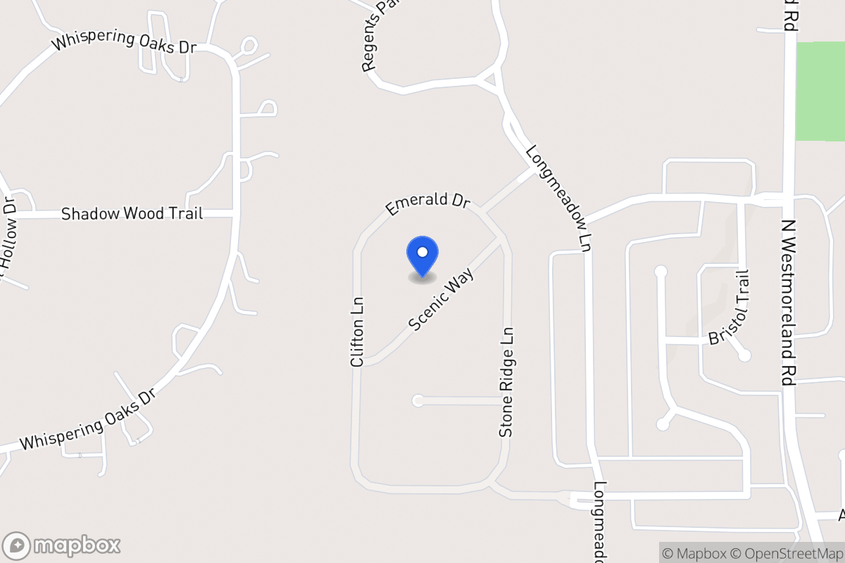 Map of 923 Scenic Wy