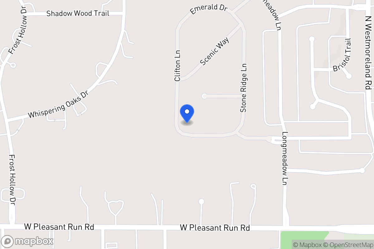 Map of 1010 Wood Hollow Wy