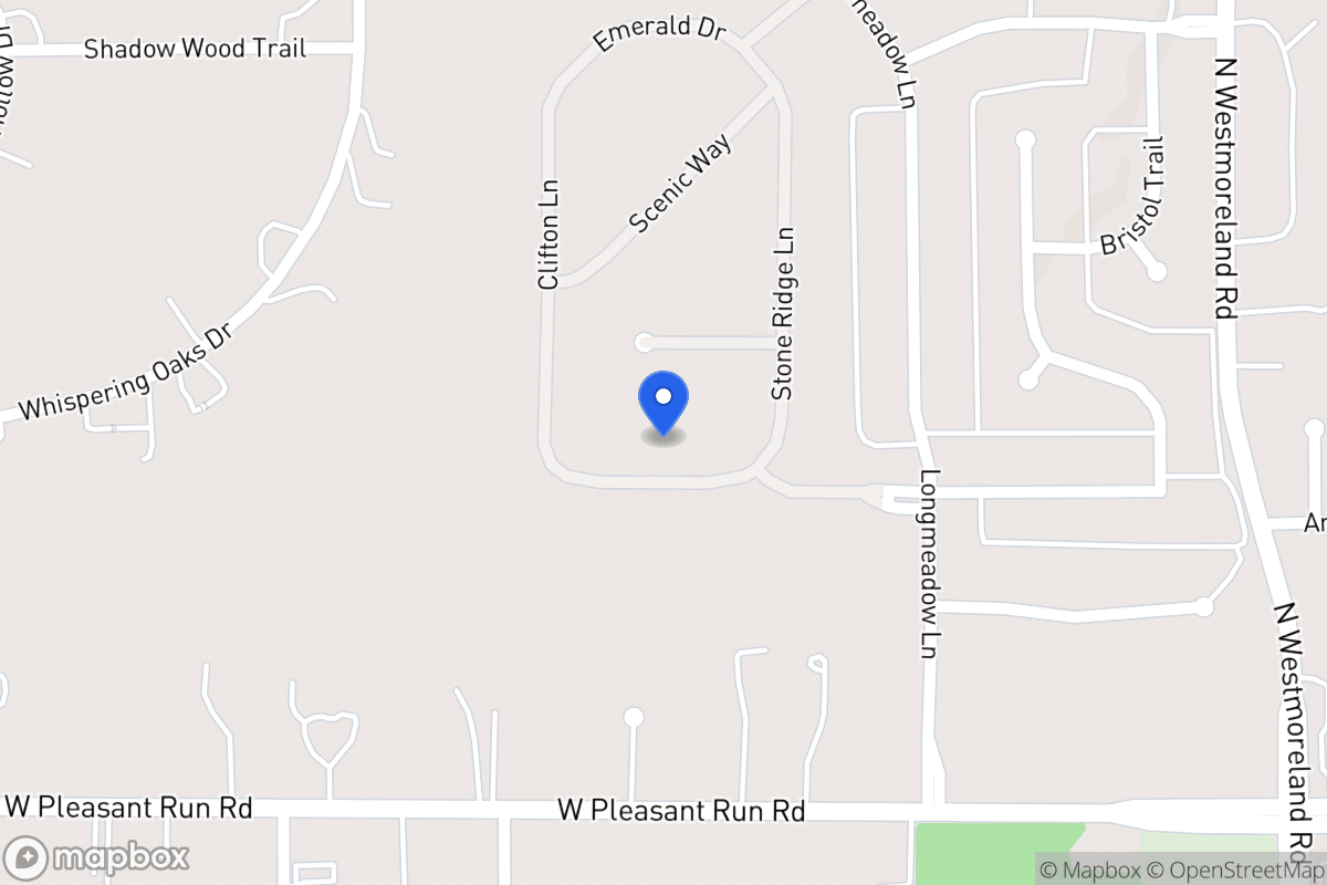 Map of 925 Wood Hollow Wy