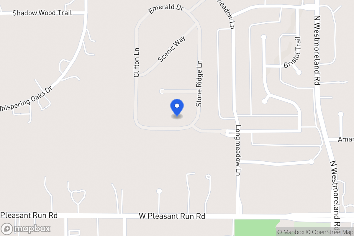 Map of 921 Wood Hollow Wy