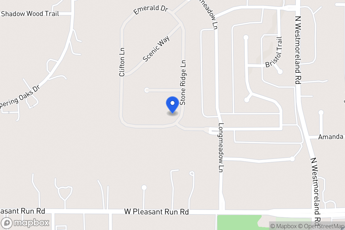 Map of 917 Wood Hollow Wy