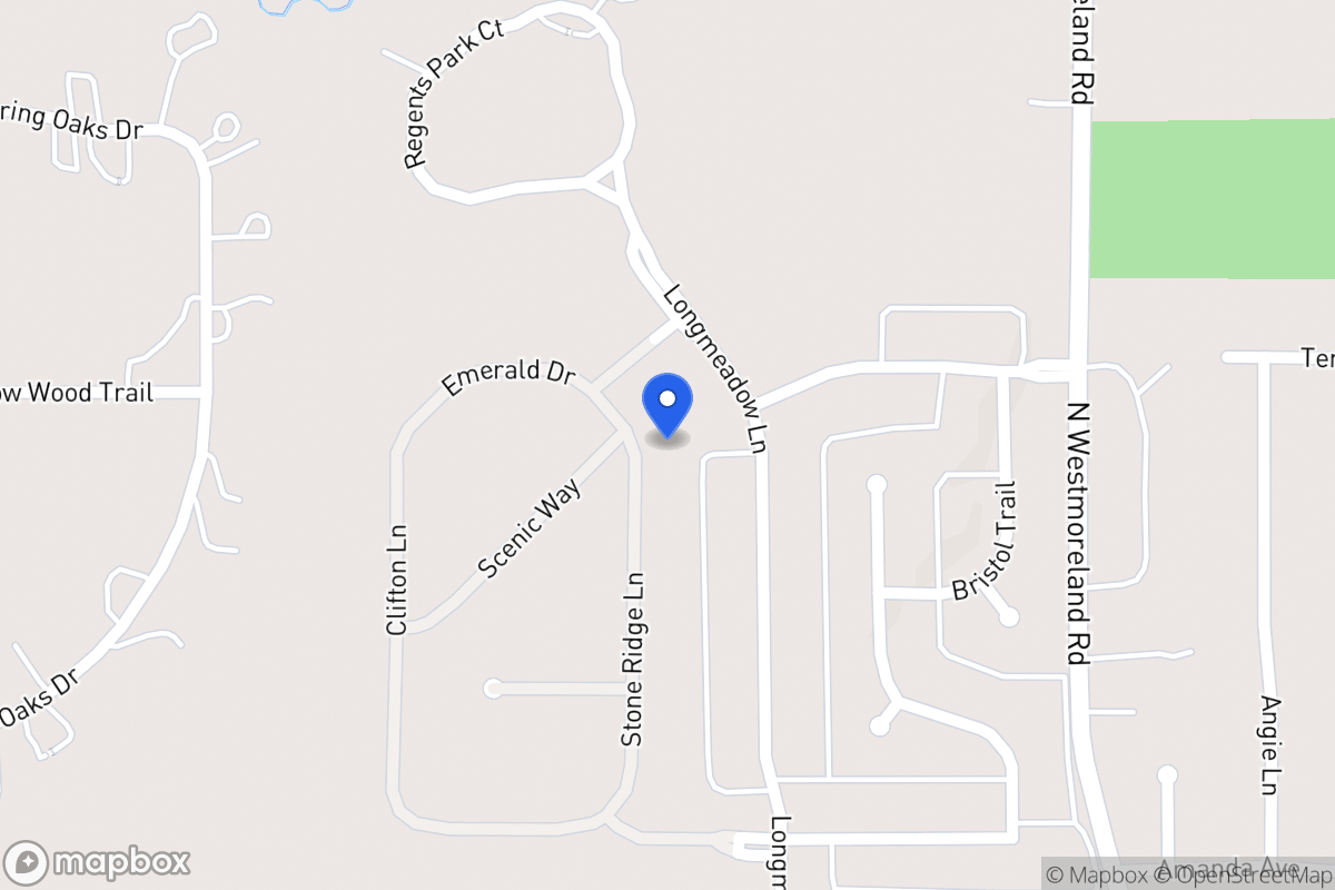 Map of 1120 Stone Ridge Ln