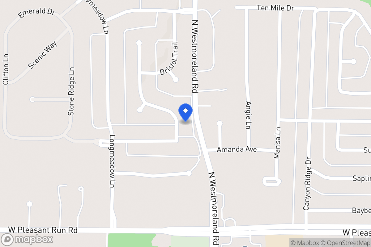 Map of 1004 Millington Dr