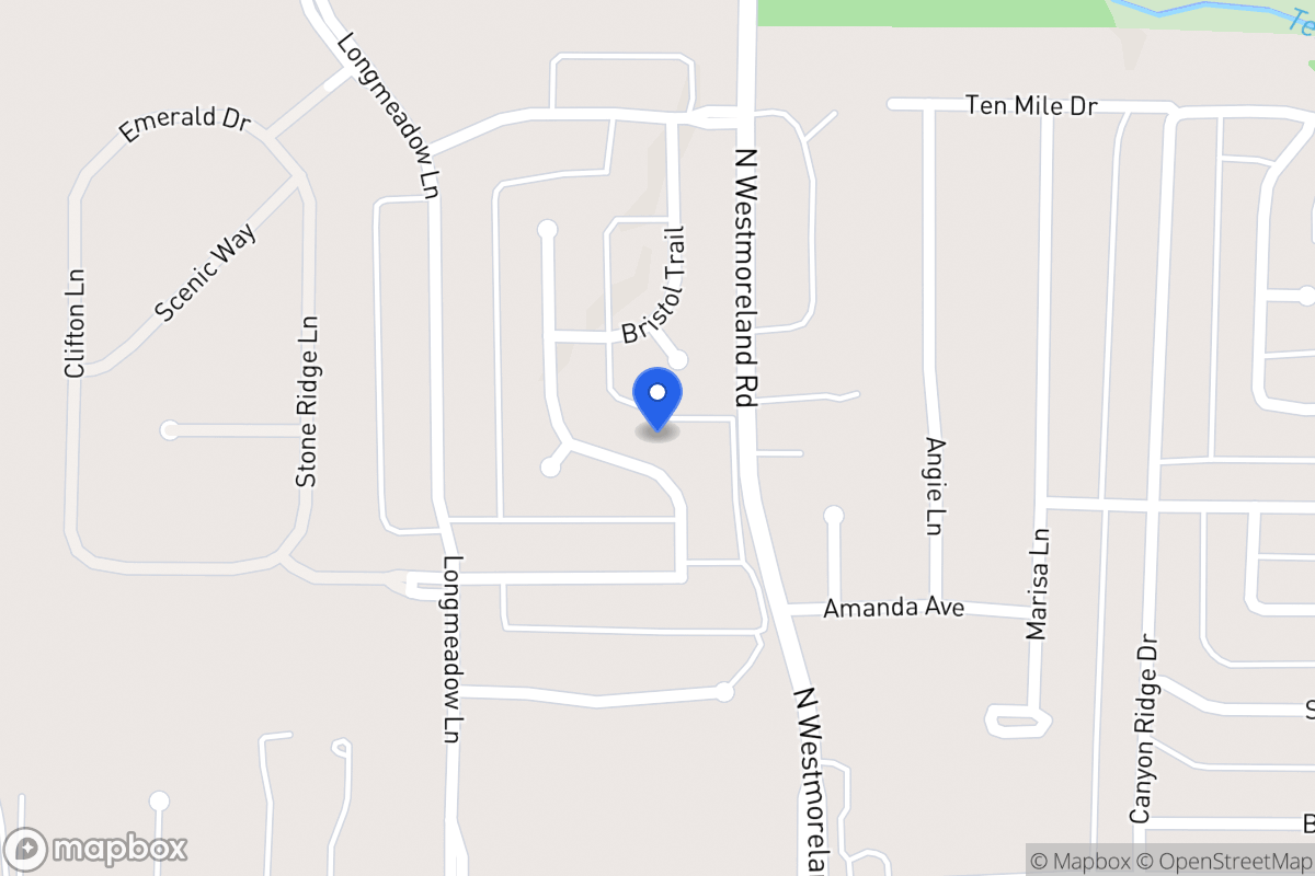 Map of 1016 Millington Dr