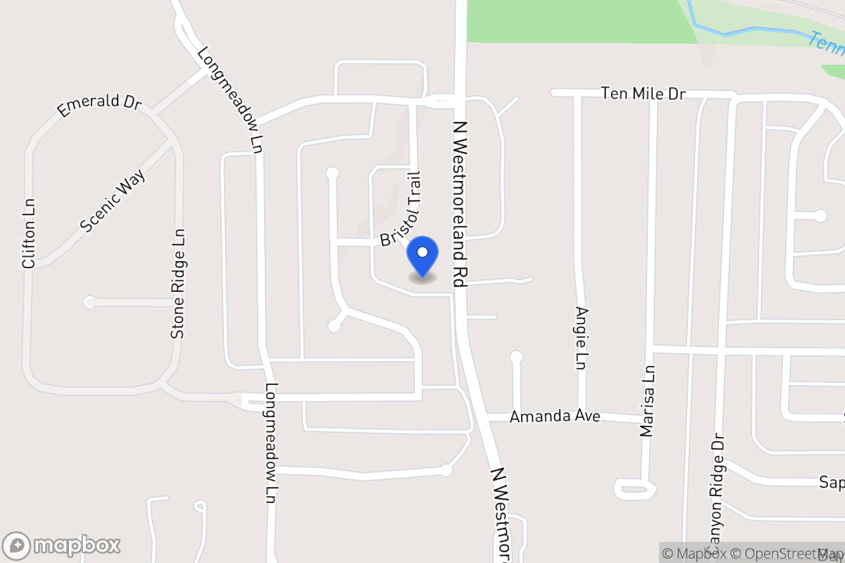Map of 1104 Bristol Cir