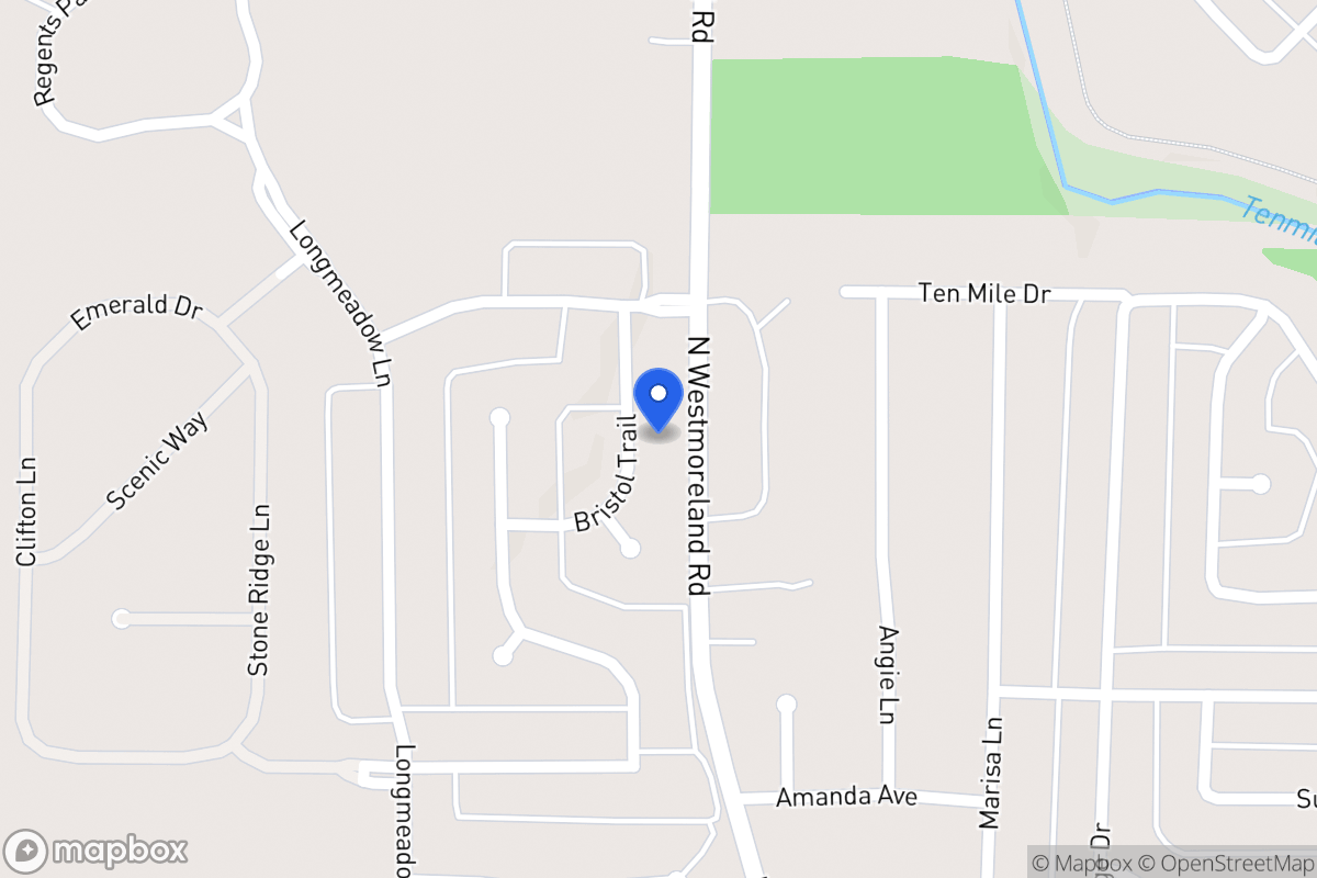 Map of 1118 Bristol Trl