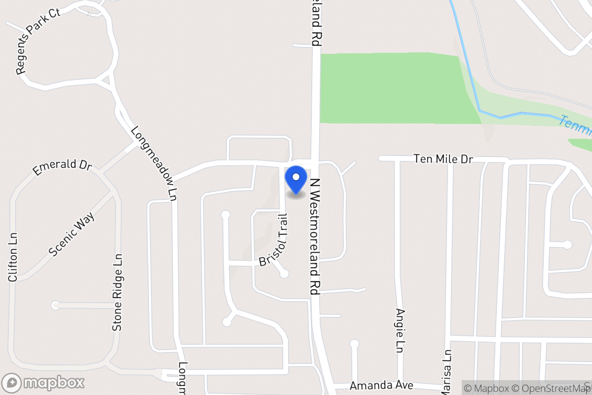 Map of 1126 Bristol Trl