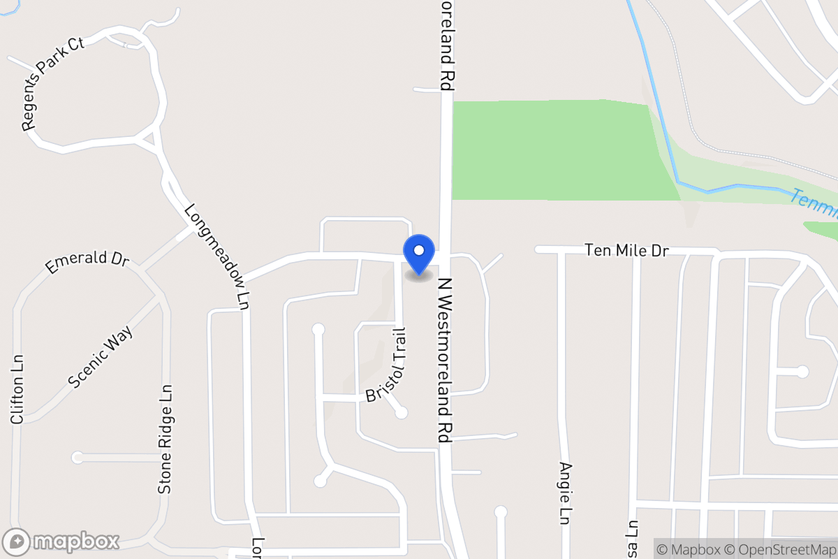 Map of 1132 Bristol Trl