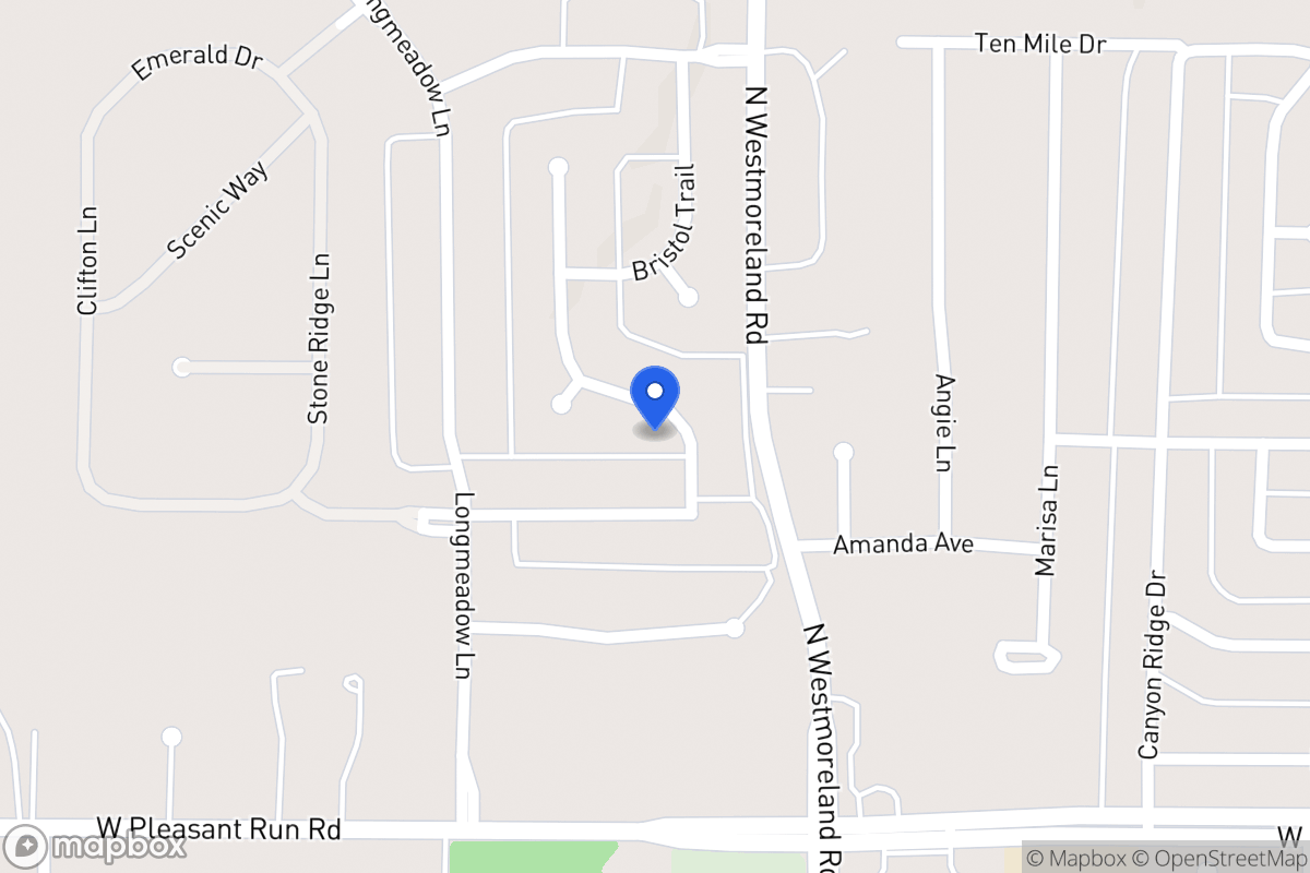 Map of 1005 Millington Dr