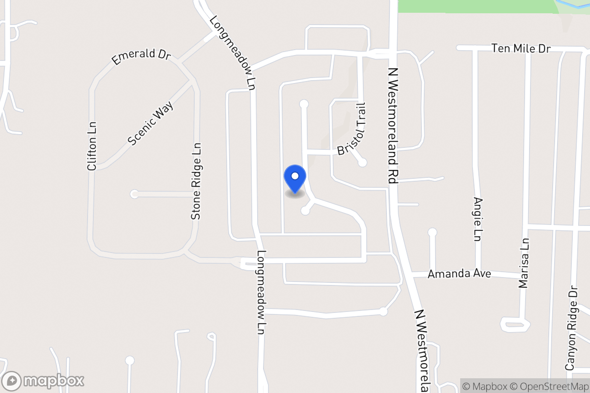 Map of 1027  Millington Cir   ,Desoto, Tx 751152830, Desoto
