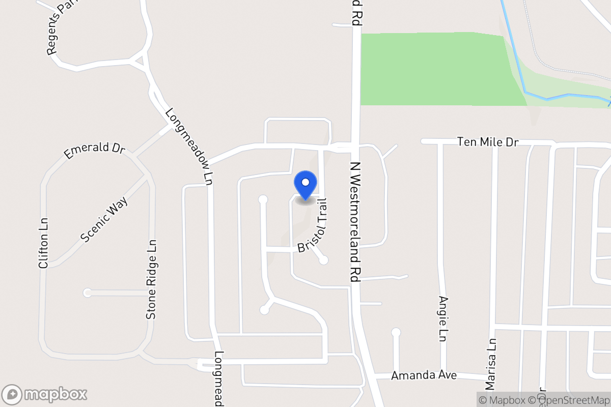 Map of 1119 Bristol Trl