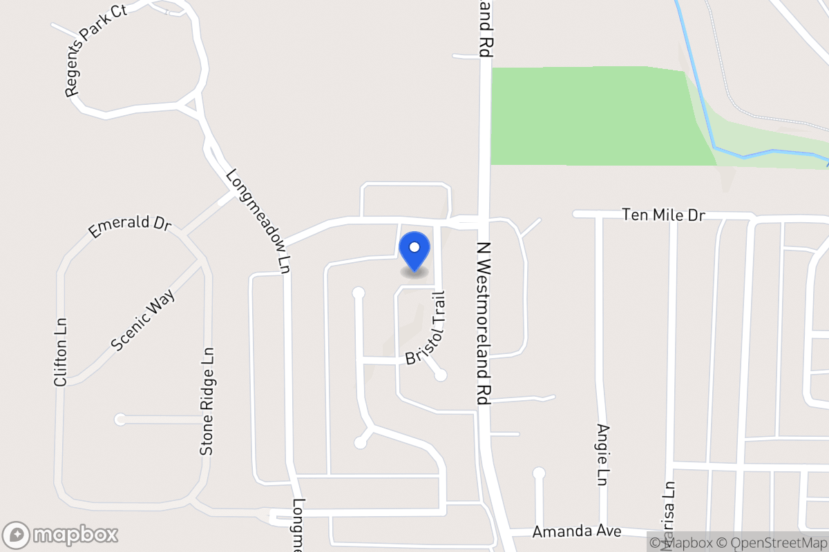 Map of 1123 Bristol Trl