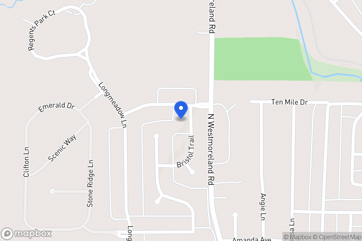 Map of 1127 Bristol Trl