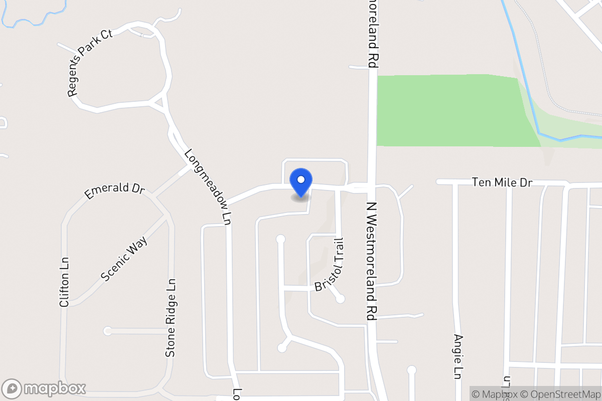Map of 812 Bridgeport Dr