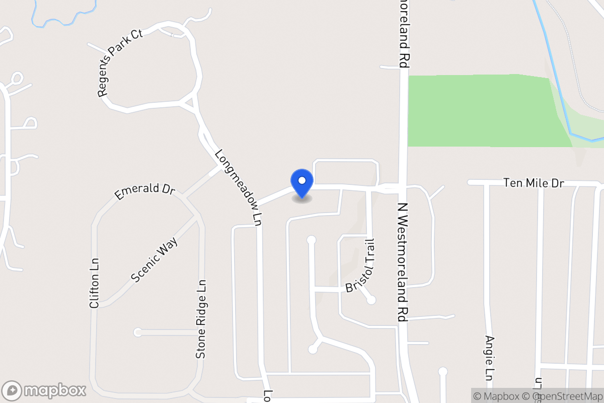 Map of 820 Bridgeport Dr