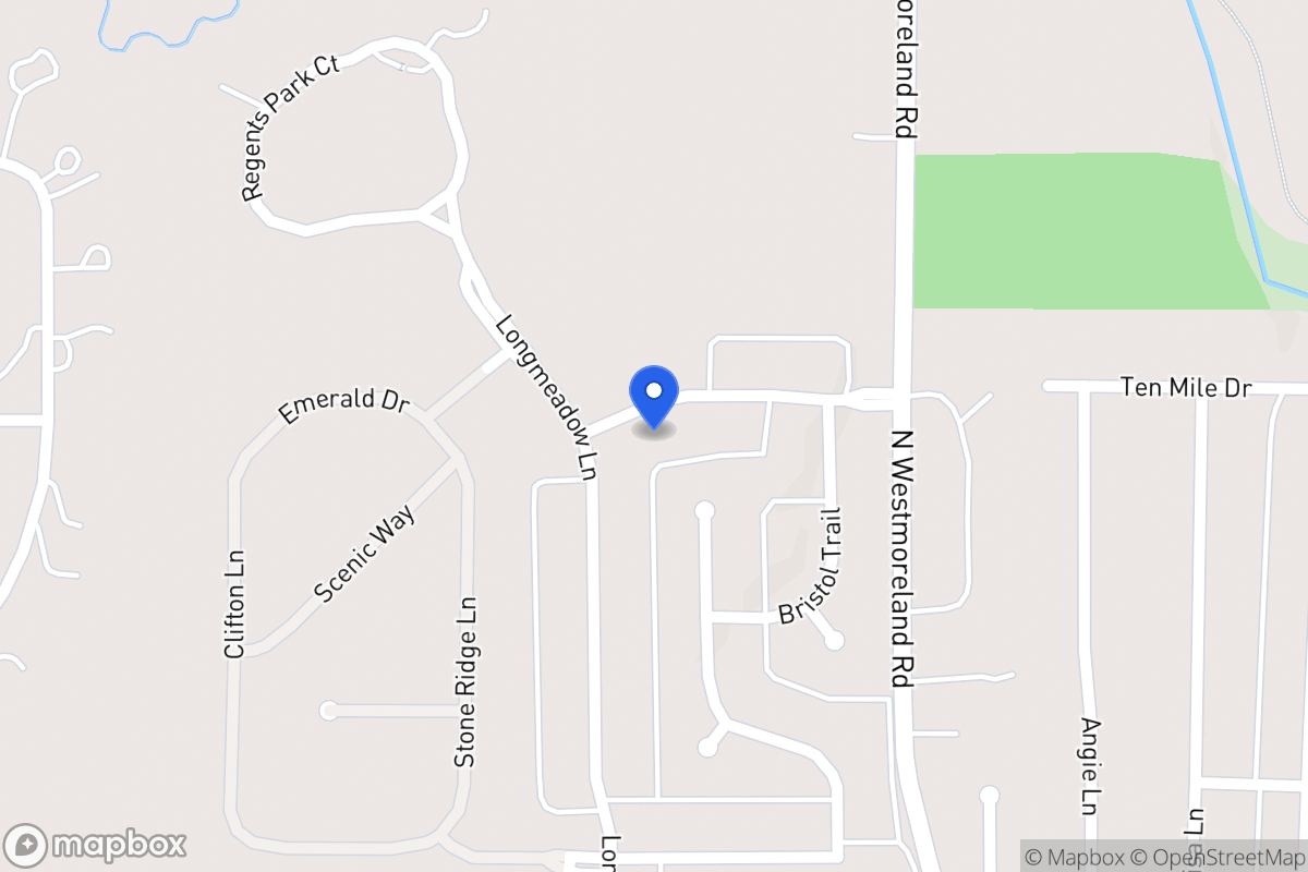Map of 824 Bridgeport Dr
