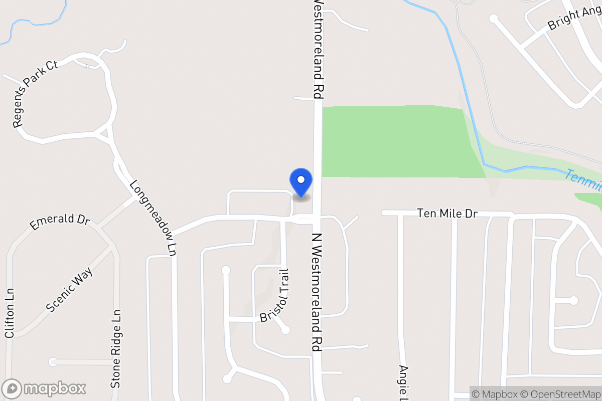 Map of 801 Bridgeport Dr