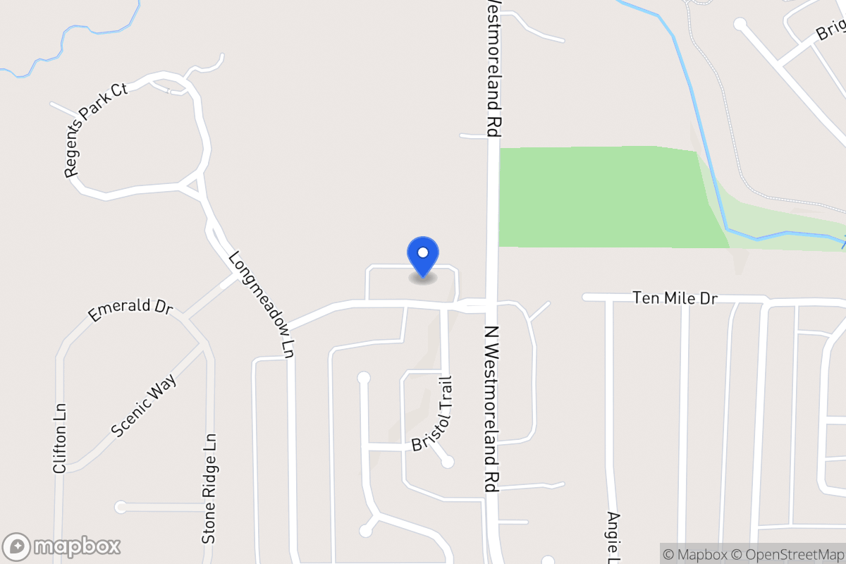 Map of 809 Bridgeport Dr