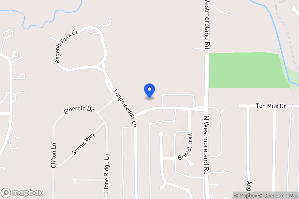 Map of 825  Bridgeport Dr   ,Desoto, Tx 751152817, Desoto