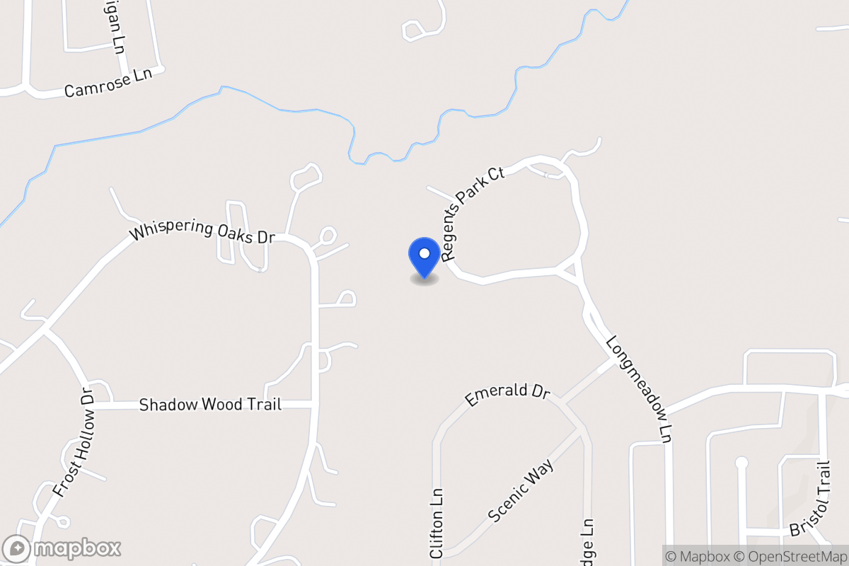 Map of 1244 Regents Park Ct