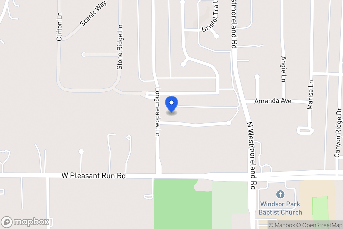 Map of 841 Longmeadow Ct