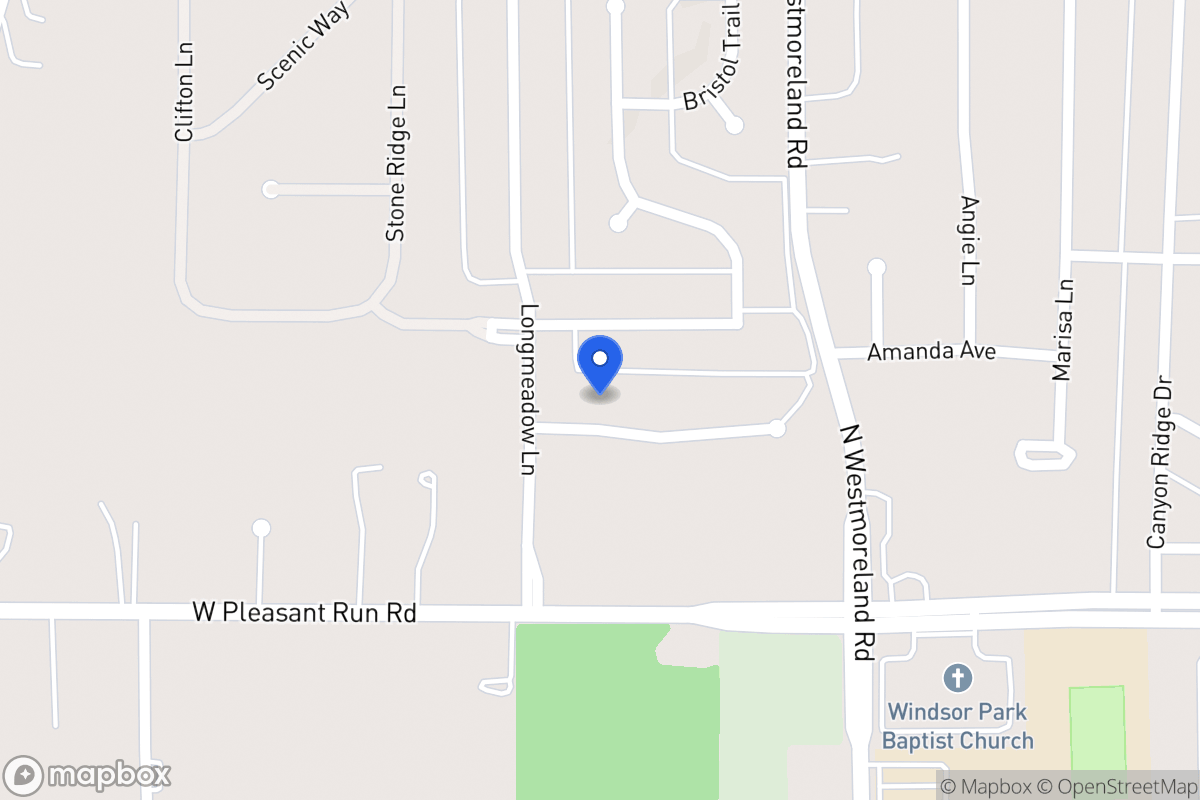 Map of 837 Longmeadow Ct