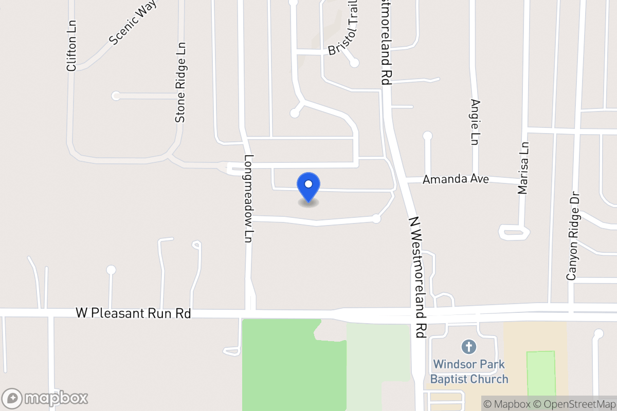 Map of 829 Longmeadow Ct