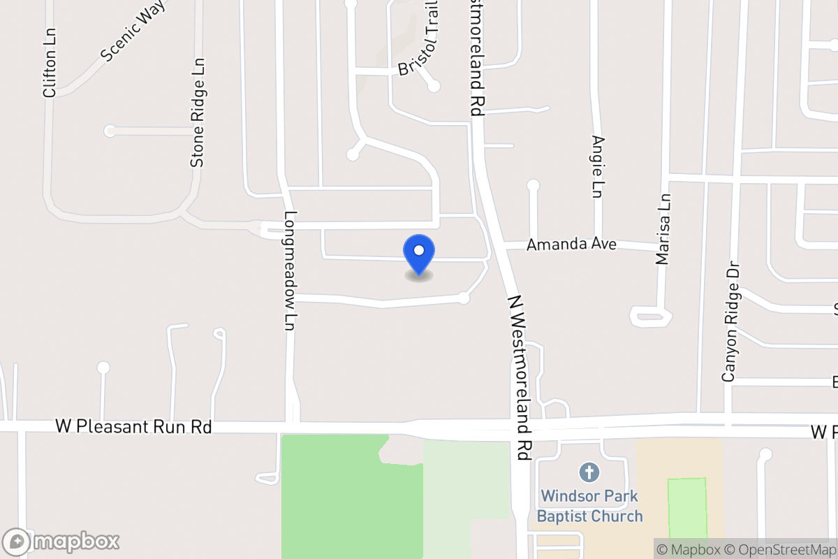Map of 817 Longmeadow Ct