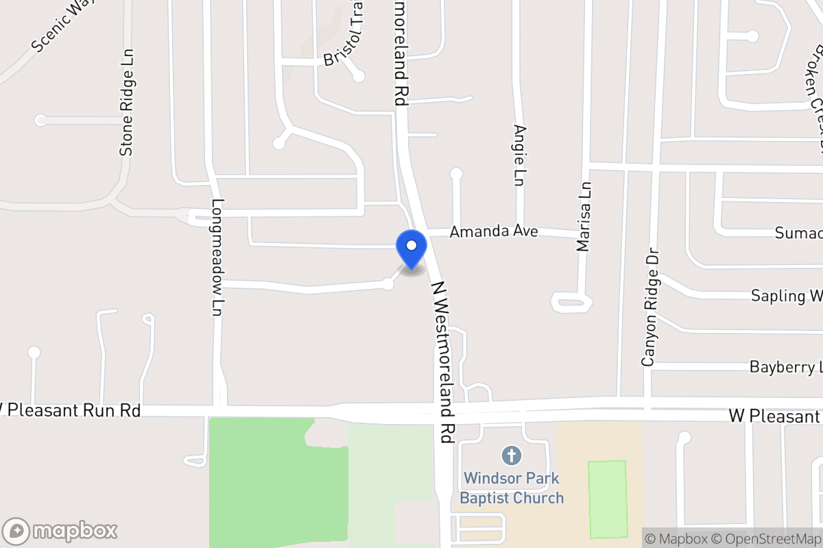 Map of 801 Longmeadow Ct
