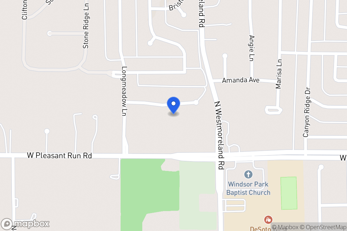 Map of 818 Longmeadow Ct