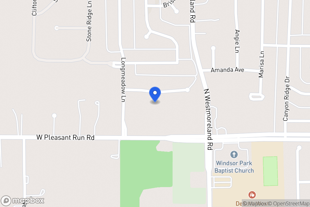 Map of 826 Longmeadow Ct