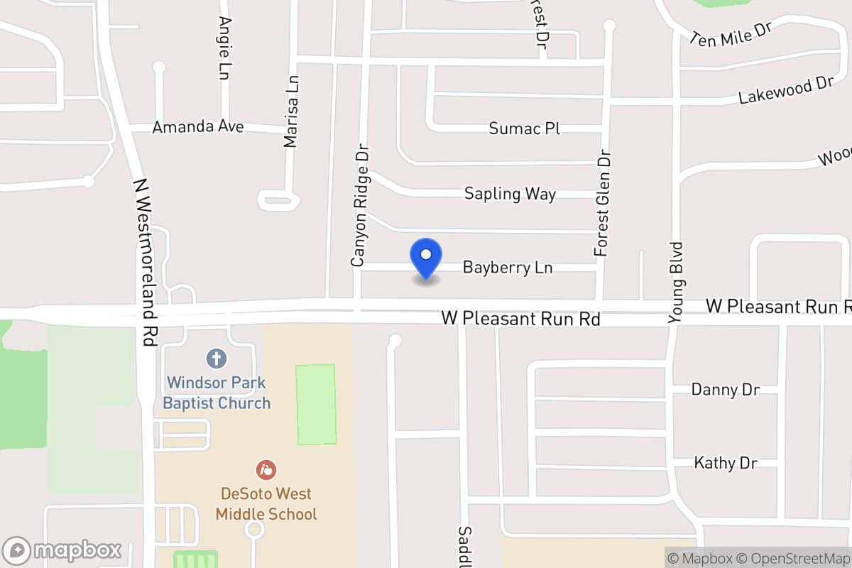 Map of 552 Bayberry Ln