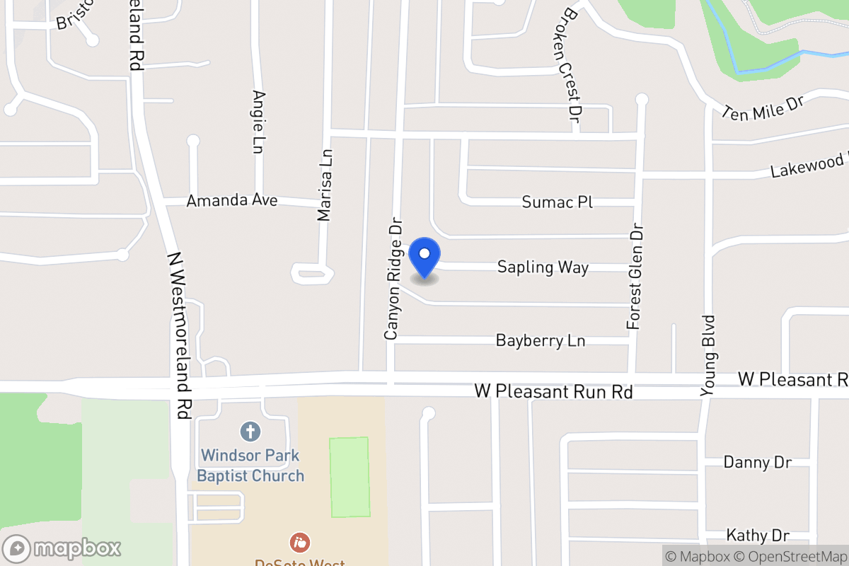 Map of 604 Sapling Way