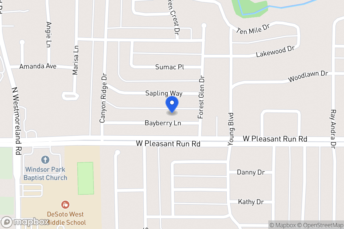 Map of 529 Bayberry Ln