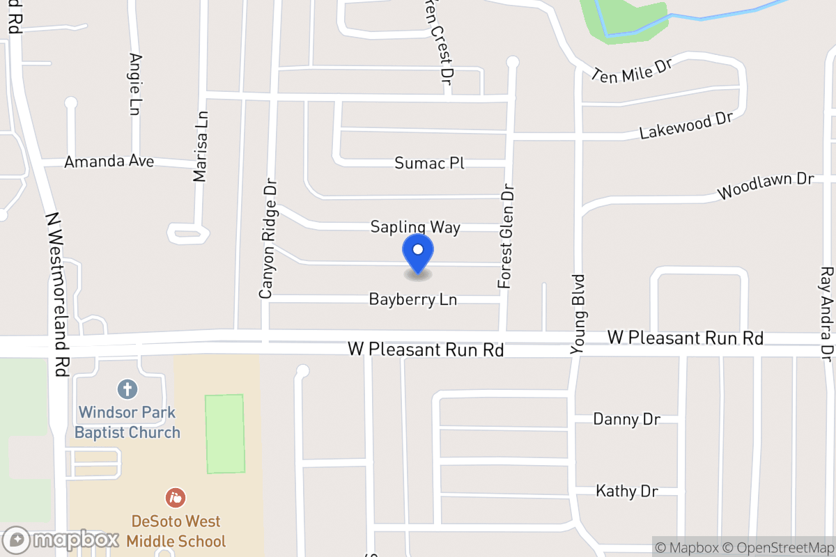 Map of 533 Bayberry Ln