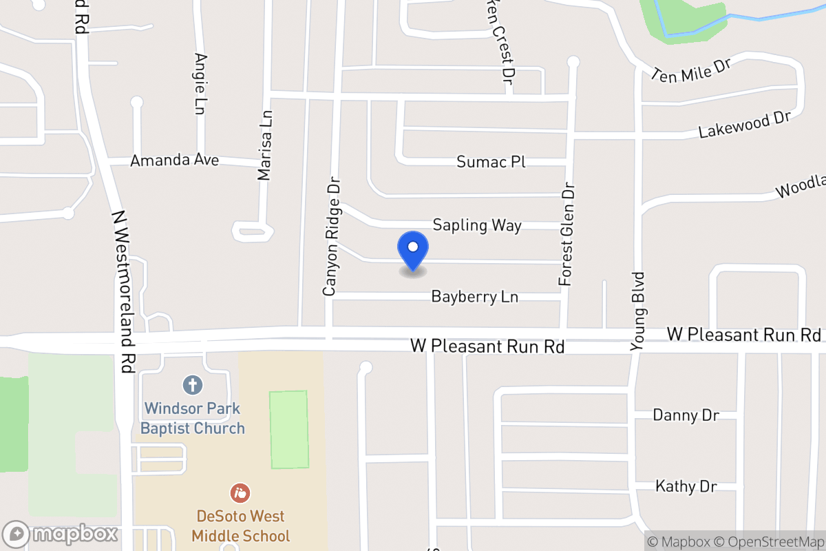 Map of 549 Bayberry Ln